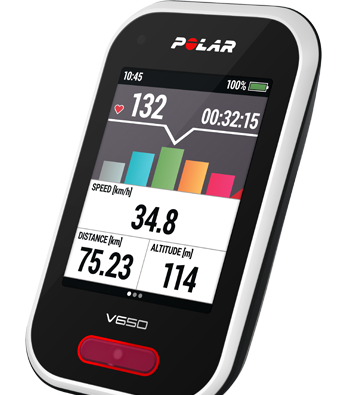 polar v650 cycling computer