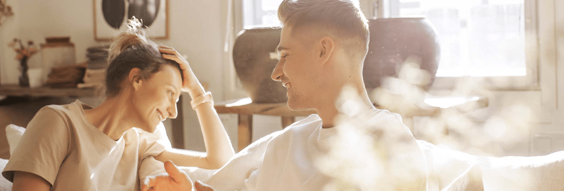 Lifestyle Bild Frau und Mann/Wie fit bist du?