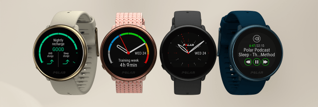Polar Ignite 2 alle Farben/Fitnessuhr Ignite 2 im Langzeittest
