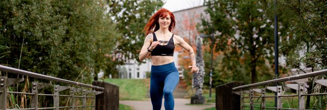 Paula Thomsen läuft -richtig atmen beim Joggen