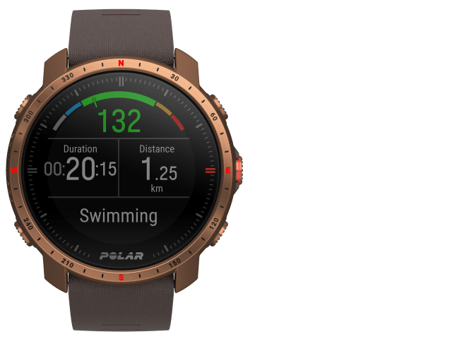 Polar Grit X - Schwimmtraining 