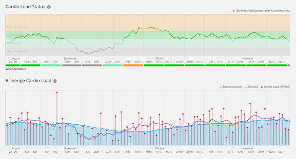 Cardio Load Laura Hottenrott-Trainingssteuerung