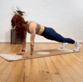 Paula Thomsen Plank Variation - Übungen für einen flachen Bauch