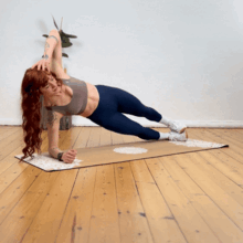 Paula Thomsen Seitliche Plank - Übungen für einen flachen Bauch
