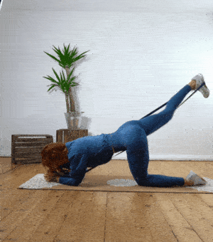 Paula Thomsen Kniender  Kickback - Übungen für einen runden Po