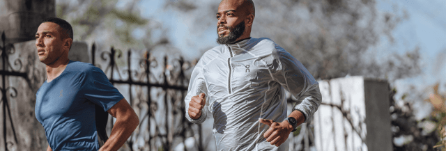 Läufer beim Training - Marathon unter 3 Stunden