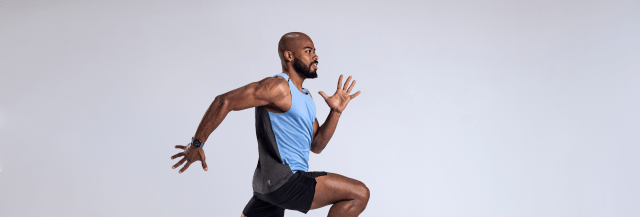 Läufer in Aktion - Fitness-Ziele 2025