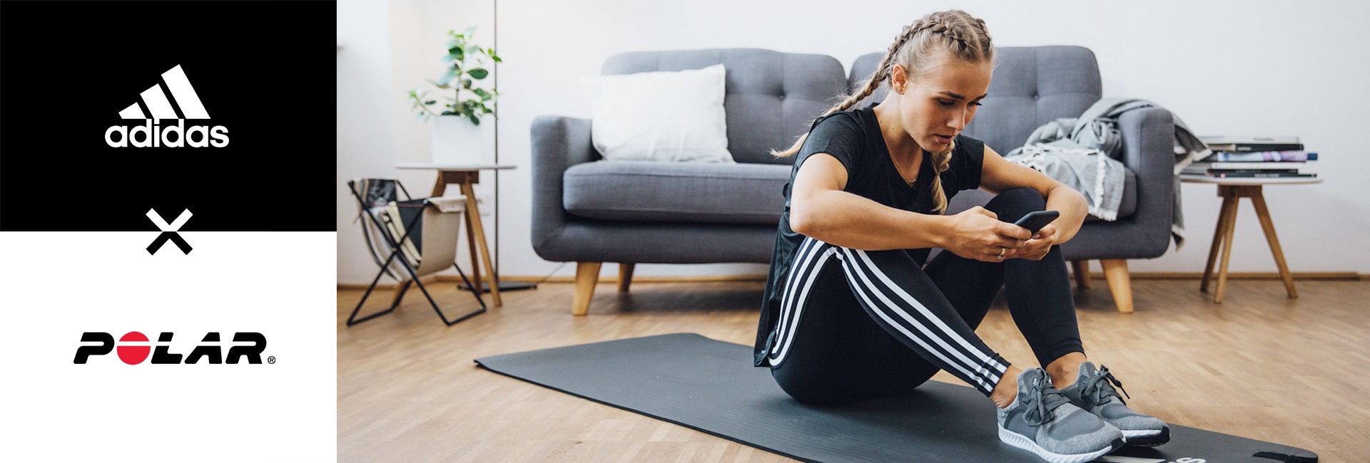 Joining exercise challenge with adidas and Polar