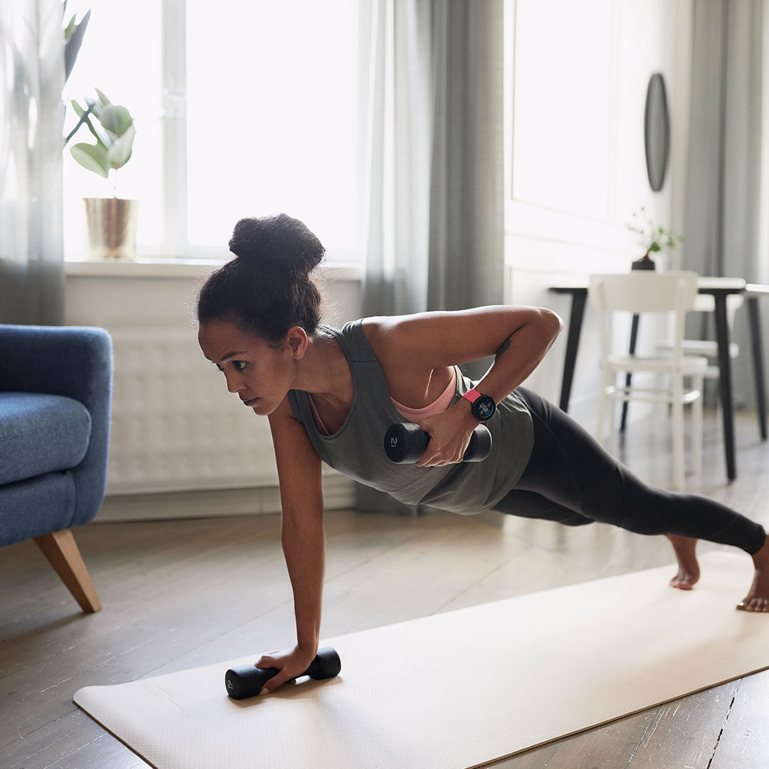 Working out with Polar Unite