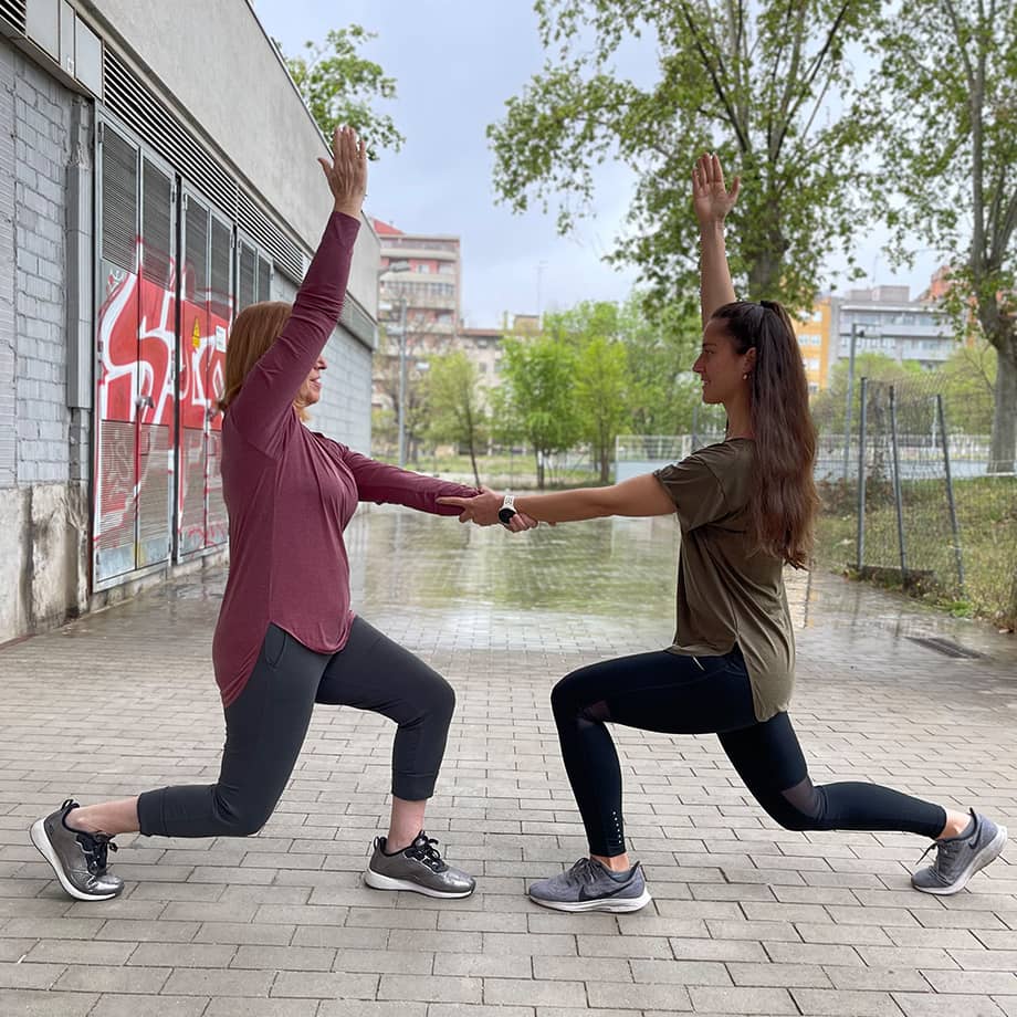 Lunge en pareja