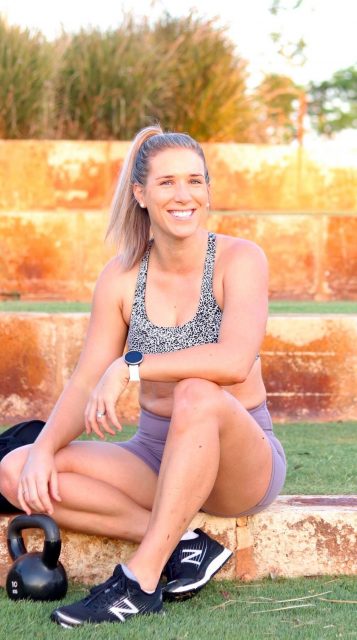 Personal trainer Brooke Turner 