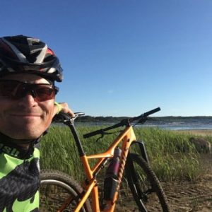 Polar Senior Product Manager with bike