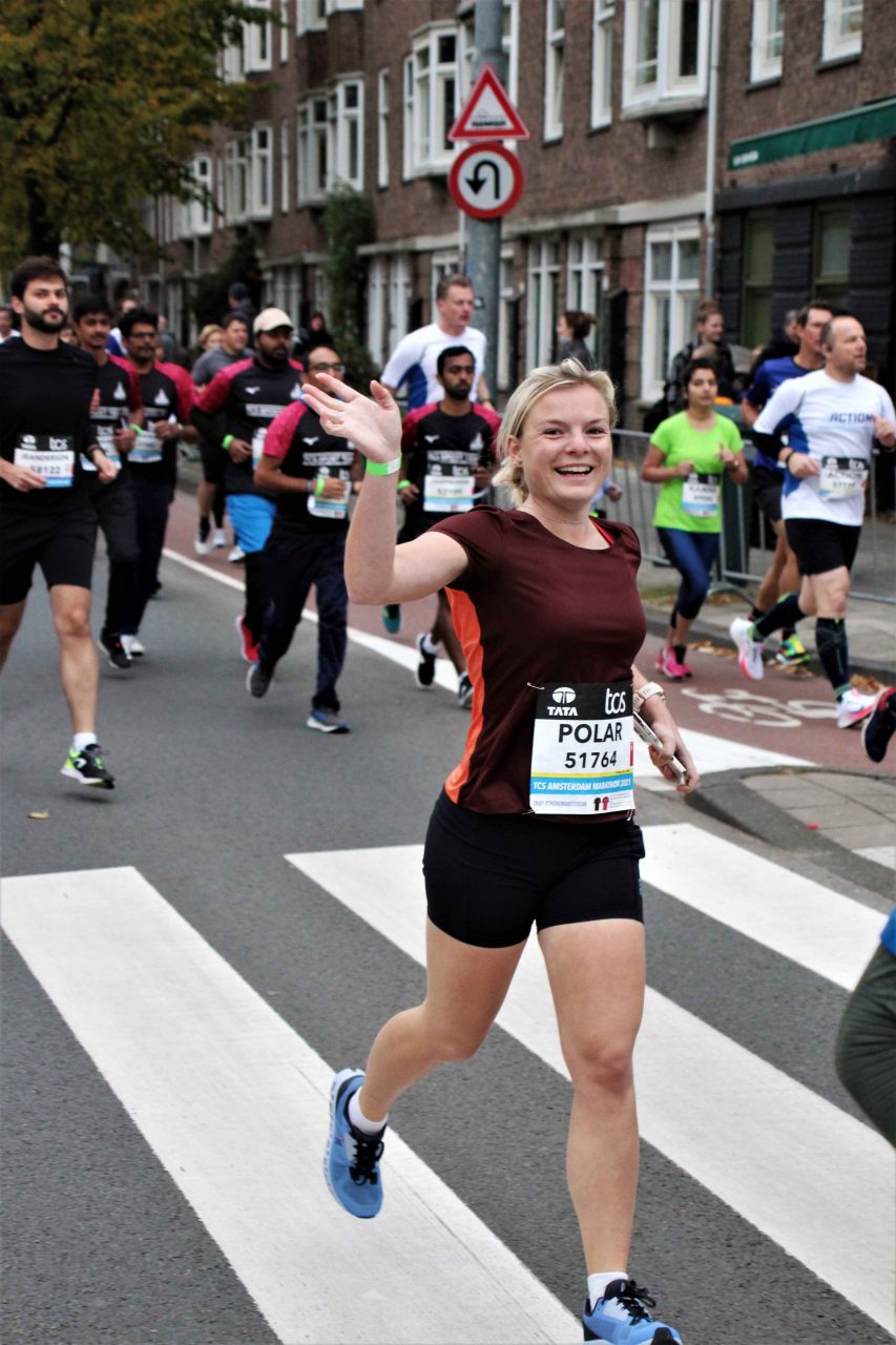 Amsterdam Marathon hardloop race 