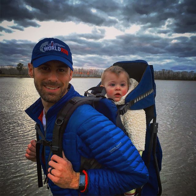 running baby carrier