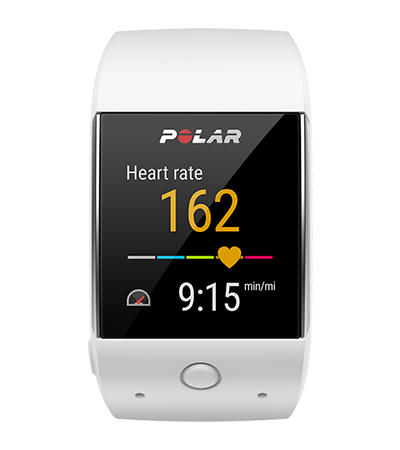 polar m600 open water swimming