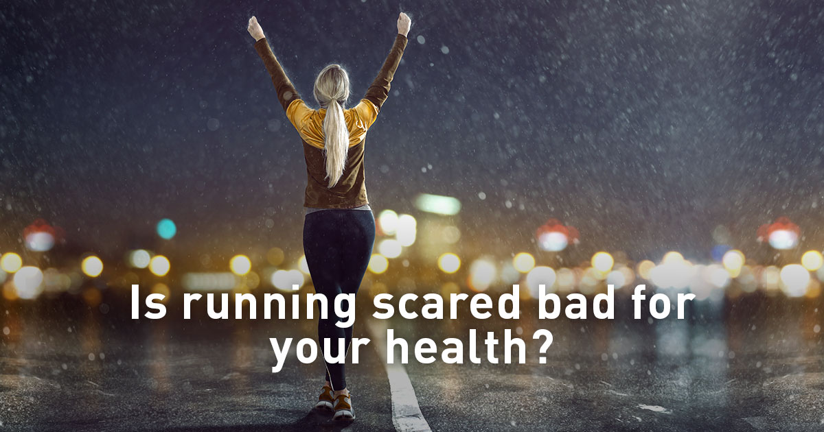 Halloween special Is running scared bad for your health? Polar Blog