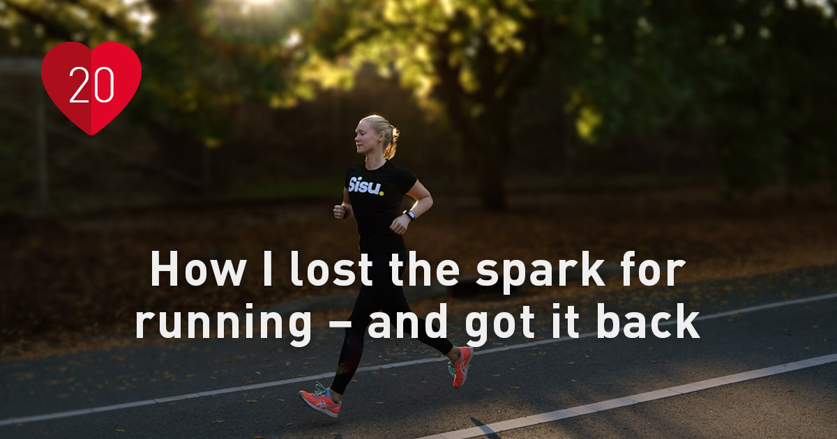 How I lost the spark for running and got it back Polar Blog
