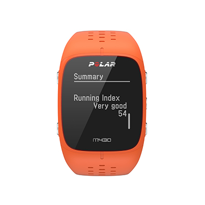 Running Index on the Polar M430