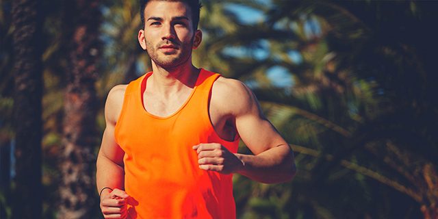 Running with proper technique 