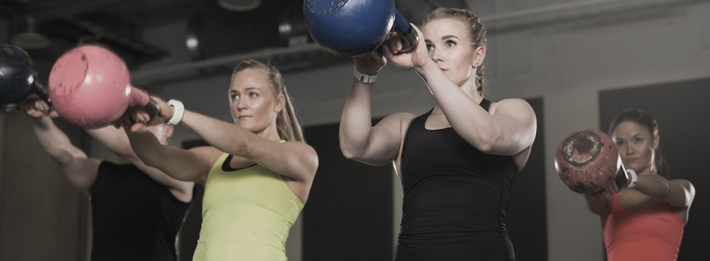 Getting started with New Year exercise plan in a group fitness class