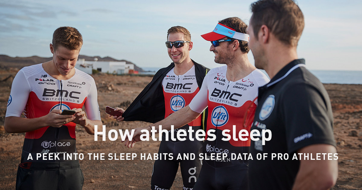 How athletes sleep A peek into the sleep habits and sleep data of pro