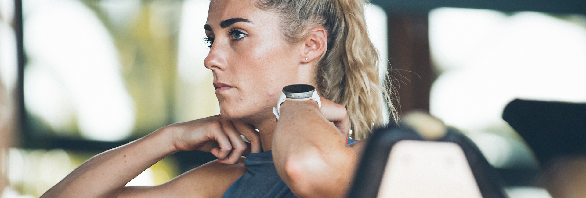 Working out to achieve fitness goals