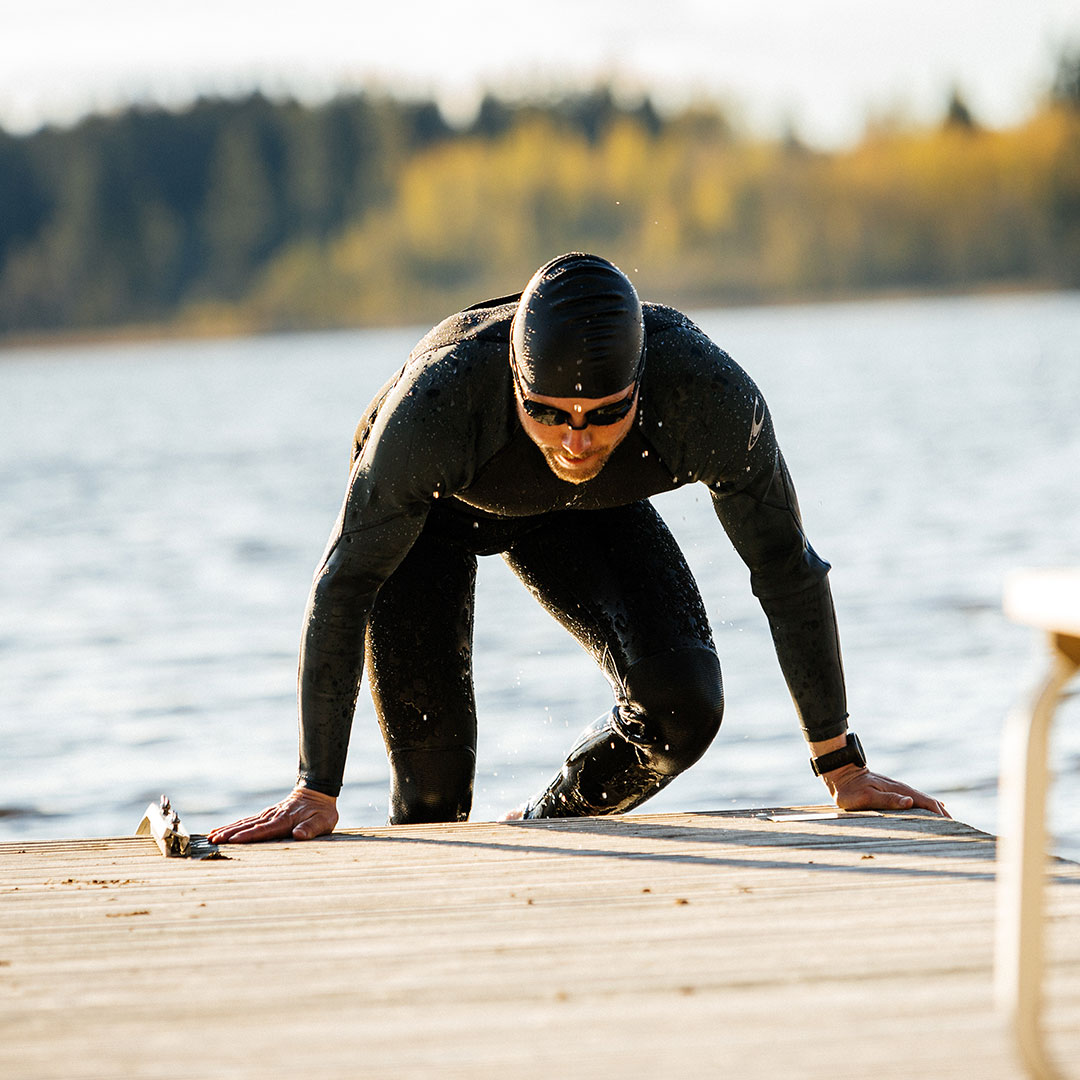 Swimming is a beneficial form of cross-training for runners.