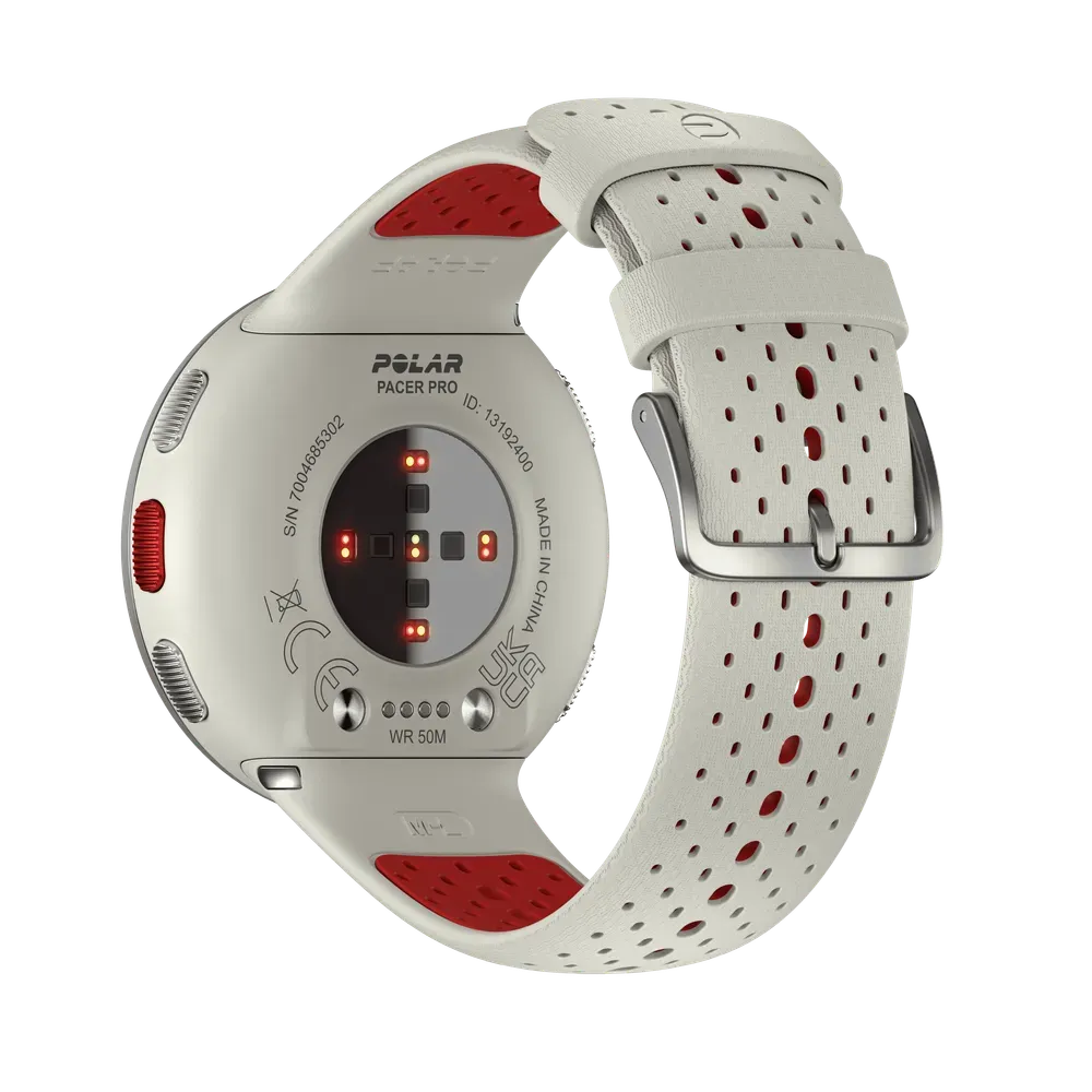 Reloj Multisport Polar Pacer Pro Blanco