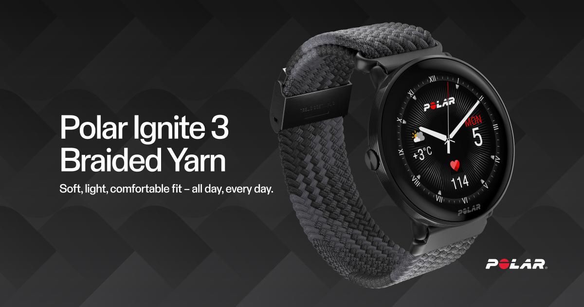 Yarn Polar Ignite Blk Ht Il-1020 Polar 20 Ice Braided Line 100