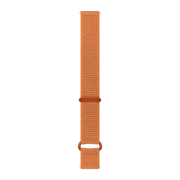 Polar Nylon-Armband mit Klettverschluss, 22 mm, orange
