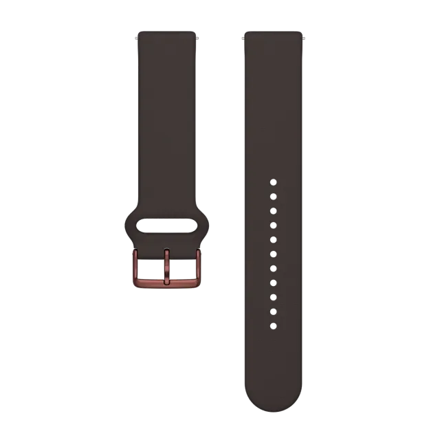 Bracelet en silicone Polar, 20 mm