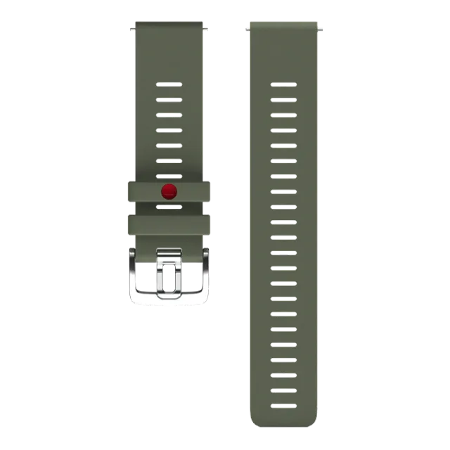 Bracelet en silicone Polar - 22 mm
