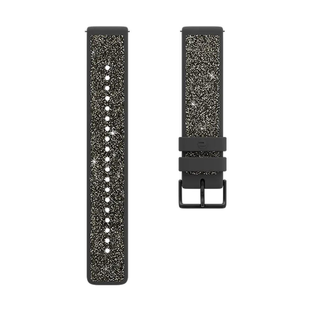 Polar UK Polar Crystal Wristband, 20 mm, Grey Crystal