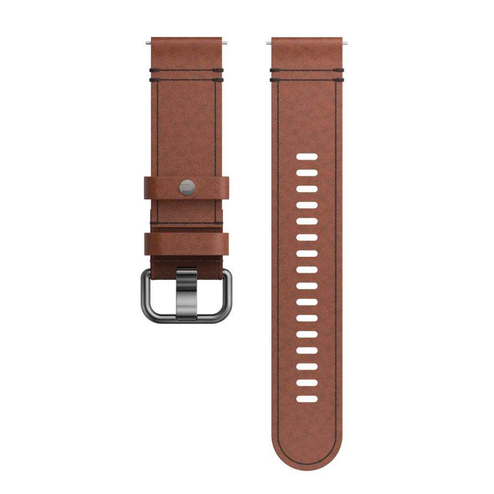 Polar UK Polar Leather Wristband, 22mm, Autumn Leather, M/L
