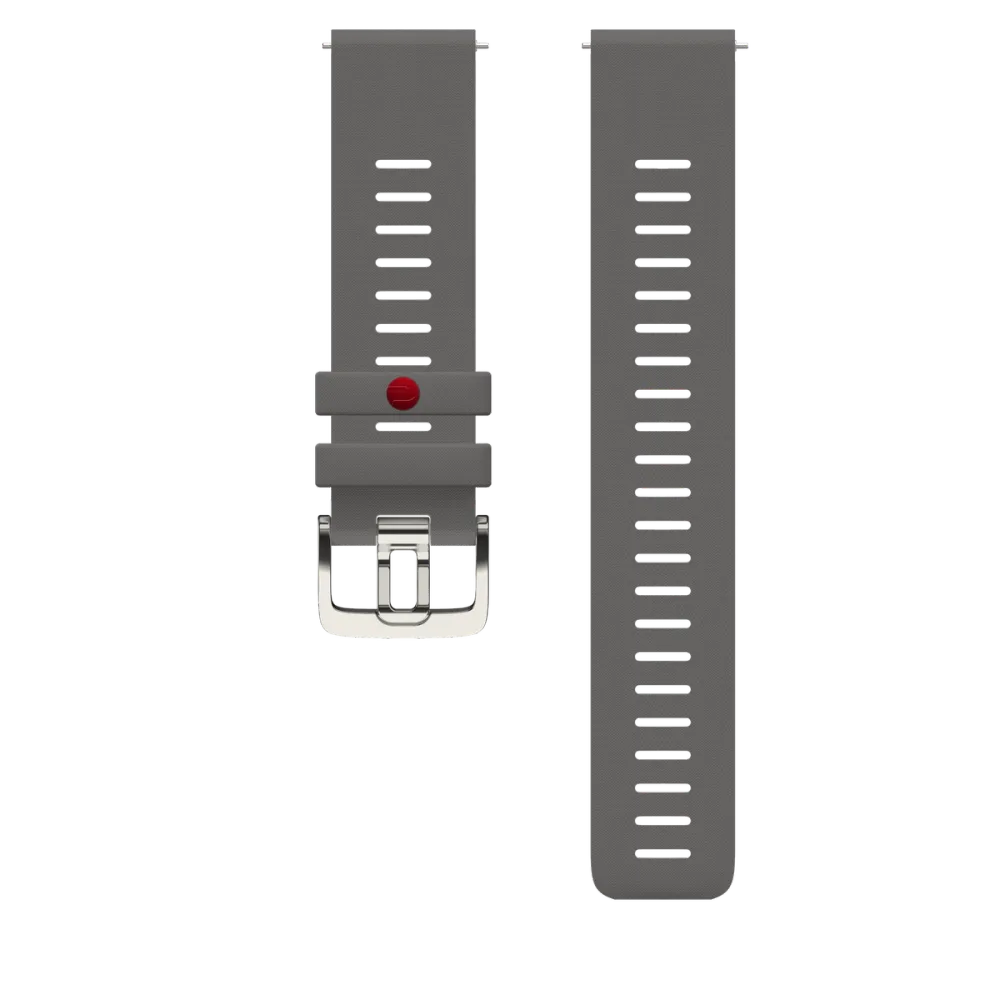 Polar UK Polar FKM-Fusion Wristband, 22mm, Grey
