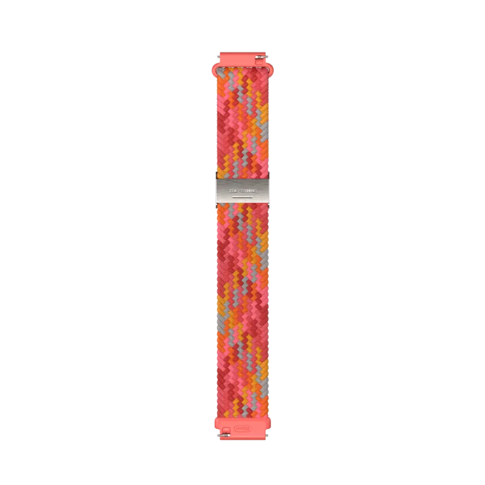 Polar UK Polar Braided Yarn Wristband 20 mm, Red