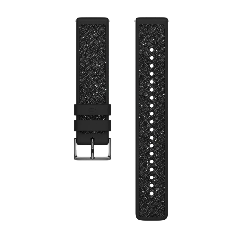 Polar UK Polar Hybrid Wristband, 20mm, Obsidian Crystal