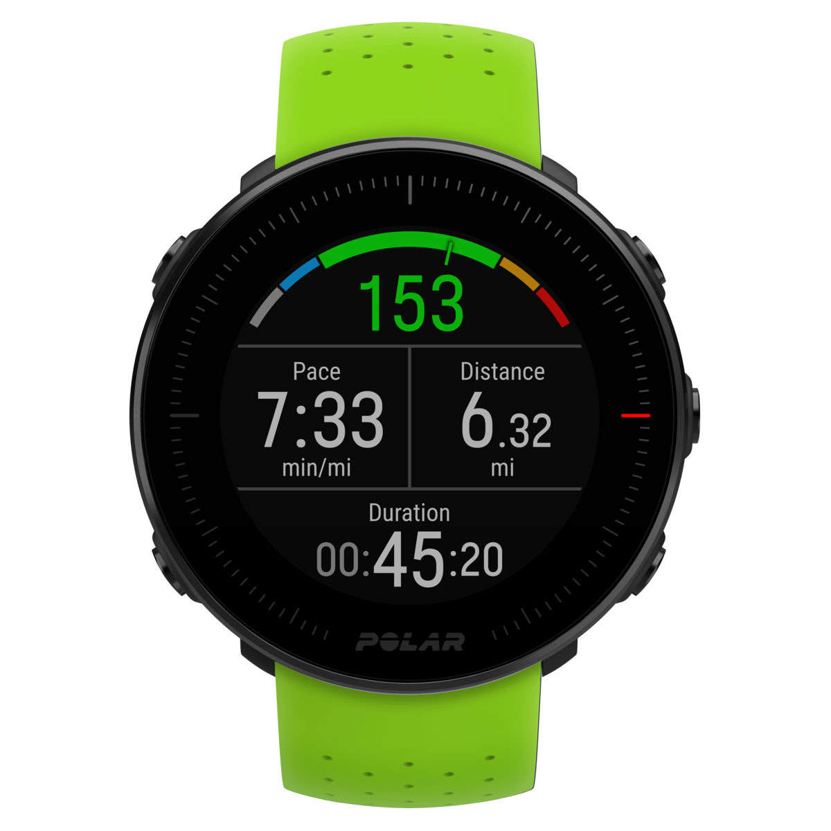 polar vantage m running