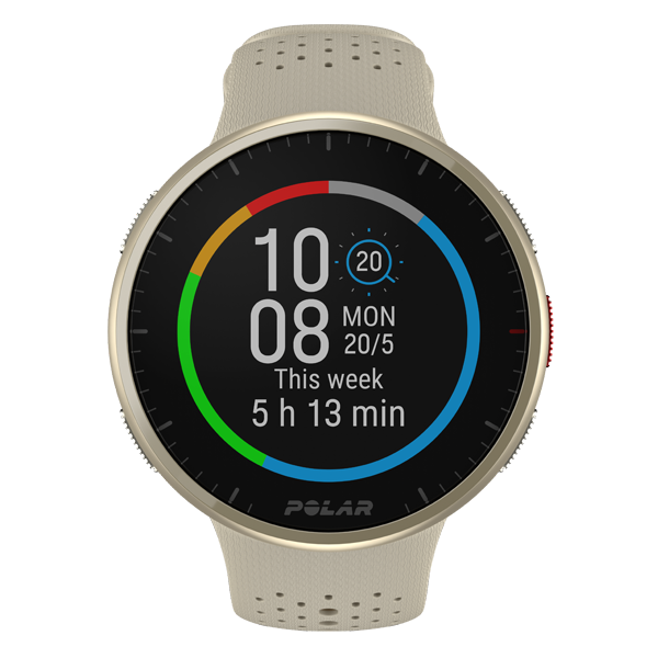 Polar Pacer Pro, Avancerad sportklocka med GPS, Gold Dust