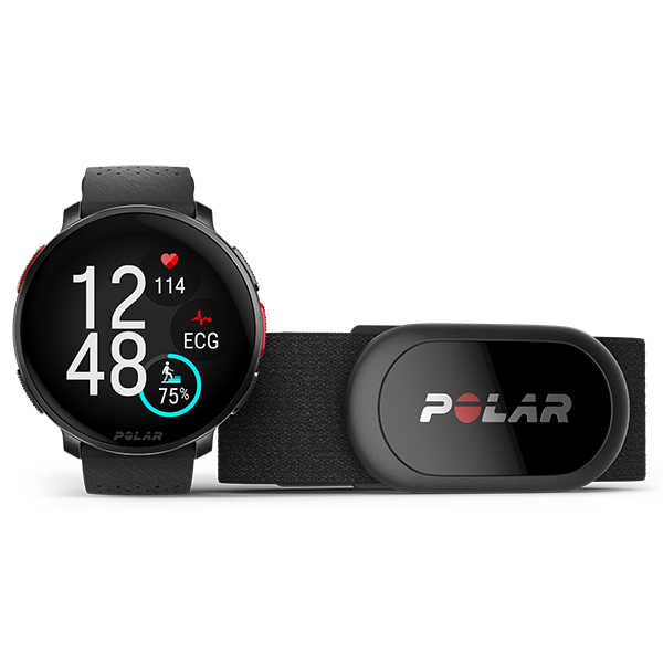 Polar Vantage V3, + H10, Montre multisport premium, Night Black