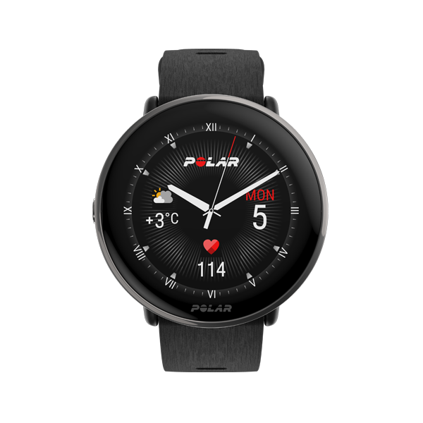 Polar Ignite 3 Titanium, Svart