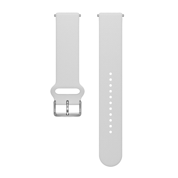 Polar UK Polar silicone wristband, 20 mm, White
