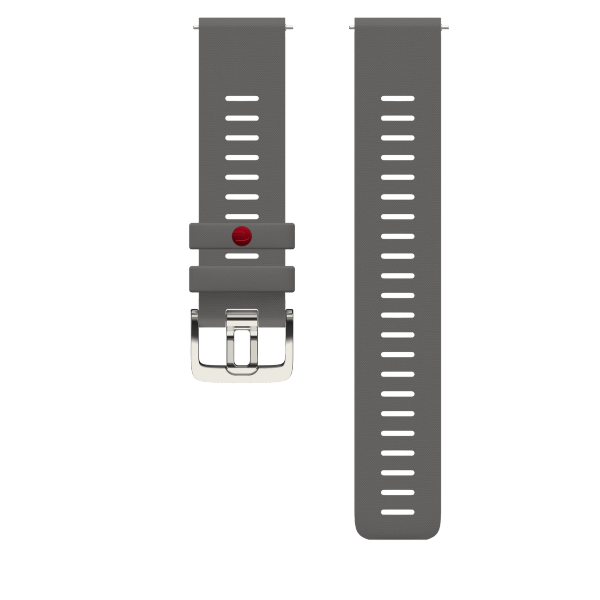 Polar FKM-Fusion-Armband 22 mm, Grau