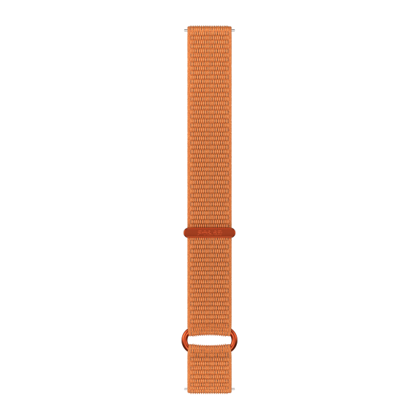 Polar Nylon Armband mit Klettverschluss, 22 mm, Orange
