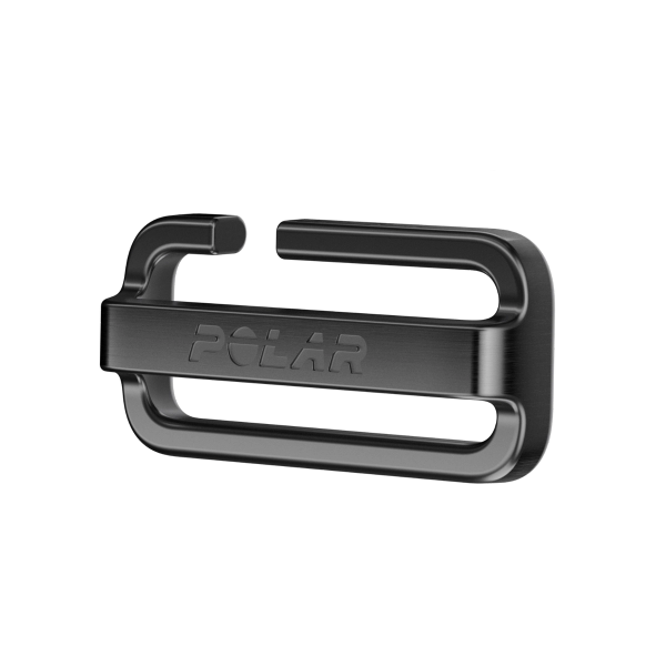 Polar UK Polar POLAR Loop Buckle, Night Black