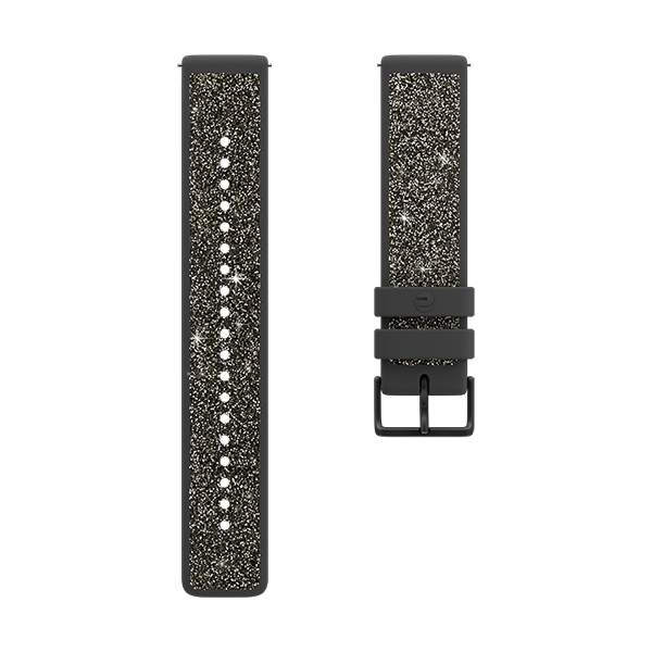 Polar Kristall-Armband, 20 mm, Grau Kristall