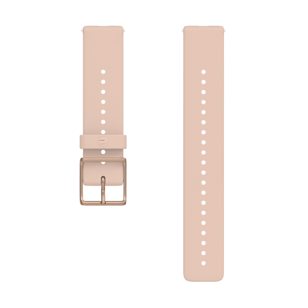 Polar UK Polar silicone wristband, 20 mm, Pink-Rosegold
