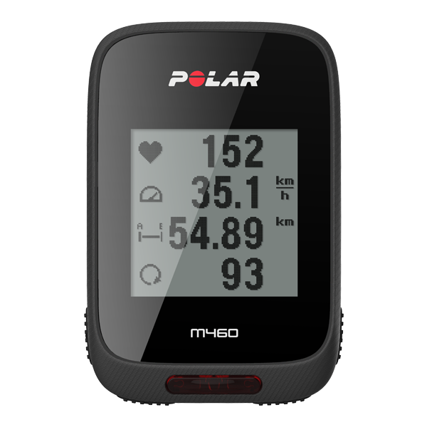 Polar UK Polar M460 with H10 heart rate sensor, GPS bike computer