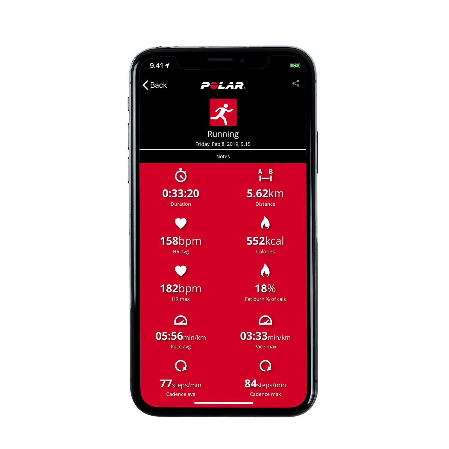 polar heart monitor app