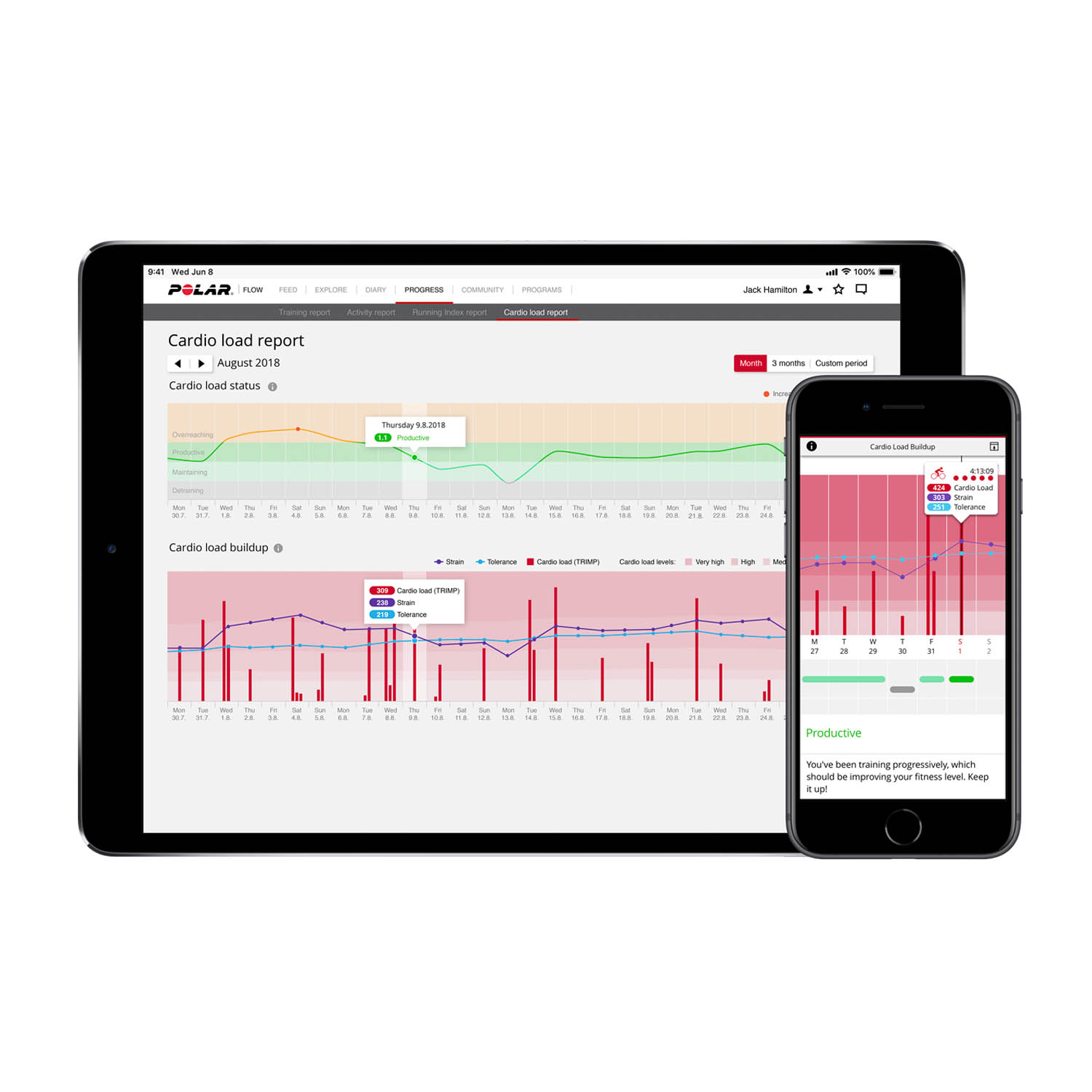 polar beat sync with flow